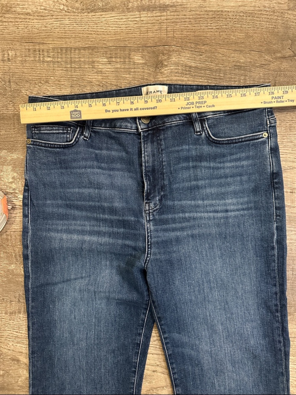 Frame Women’s Le Crop Mini Boot Jeans with Raw Hem Size‎ 33 - Picture 4 of 10